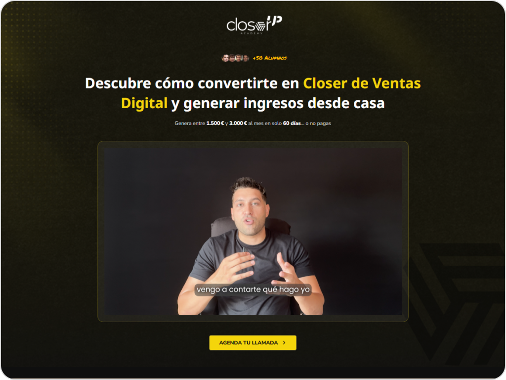 landing page en wordpress